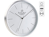 St. Leonhard Moderne Aluminium-Funk-...-Uhrwerk, Ø 31 cm