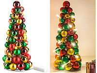 Britesta LED-beleuchtete Weihnachtsbaum-... Kugeln, 30 cm