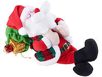 infactory Schlafender Weihnachtsmann ... Schnarch-Ger&auml;uschen