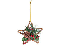 Britesta Handgefertigter Rattan-Dekostern ... &Oslash; 15 cm