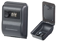 Xcase Mini-Schlüssel-Safe ... 0,8-mm-Stahl, Zahlenschloss