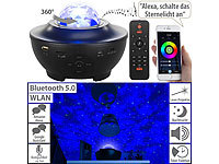 Lunartec Laser-Sternenlicht-Projektor ... WLAN & App