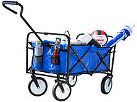 Xcase Faltbarer Bollerwagen mit ... 80 Kg Tragekraft