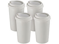 Rosenstein & S&ouml;hne 4 ... Silikondeckel, 250 ml, doppelwandig