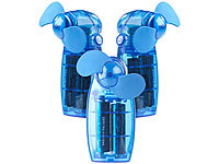 PEARL Batterie-betriebener Mini-Hand-... blau, 3er -Set