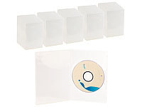 PEARL DVD Slim (7mm) einzel DVD Box 50er-Set transparent