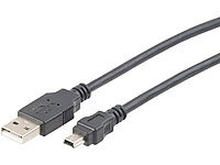 c-enter USB-Anschlusskabel A-... Mini-B-Stecker, 1,8 Meter