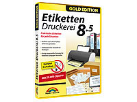 Flaschenbanderole 128 Inkjet-Flaschenetiketten 8,5x10 cm mit 128 Banderolen