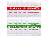 AGT 10er-Set Kalibrierlösungen für ... pH 4.00 und pH 6.86
