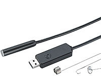Somikon Wasserfeste USB-Endoskop-Kamera ... 15-m-Kabel, LEDs
