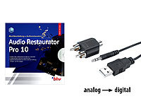 Q-Sonic Audio-Digitalisierer ... mit Restaurator-Software