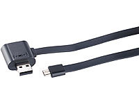 Callstel Micro-USB-Lade- ... durchgeschleiftem USB-Port, OTG