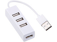 Xystec Superkompakter USB-2.0-Hub ... Ports, bis 480 Mbit/s