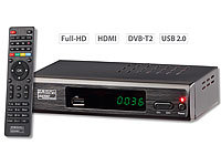 auvisio DVB-T2-Receiver mit ... HDMI & SCART, LAN, USB