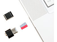 PEARL Mini-Cardreader für microSD(HC/XC)-... GB & USB-Stick