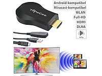 TVPeCee WLAN-HDMI-Stick für ... AirPlay, Chromecast und DLNA