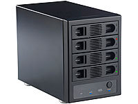 Xystec 4-fach-Festplatten-Geh&auml;use ... RAID, USB & eSATA