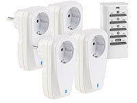 revolt 4er-Set Funksteckdosen mit ... bis 16 A, 3.680 Watt