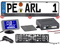 Lescars Funk-Ultraschall-Einparkhilfe ... mit LCD-Display