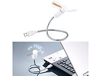 PEARL USB-Ventilator mit 8 ... Laufschriften, je 26 Zeichen