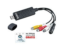 Q-Sonic USB-Video-Grabber ... mit Software für Windows