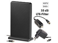 auvisio Aktive Zimmerantenne für DVB-... +35 dB, LTE-Filter