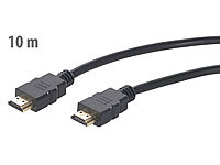 auvisio High-Speed-HDMI-Kabel für ... HD, HEC, schwarz, 10 m
