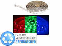 Luminea RGB-LED-Streifen-...-515, 5 m, Versandrückläufer