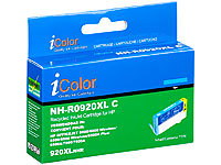 iColor Patrone f&uuml;r HP (ersetzt CD972AE, No.920XL), cyan