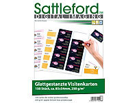 Sattleford 150 Business-Visitenkarten ... & Injekt, 250g/m²