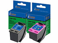 recycled / rebuilt by iColor ... HP, C2P05AN, C2P07AN, 62XL