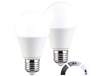 Luminea 2er-Set LED-Lampen mit 3 ... W, 1.521 lm, 6500 K, F