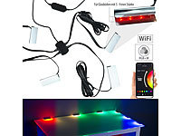 Luminea Home Control WLAN-LED-... mit 12 RGBW-LEDs, App