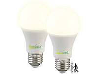 Luminea 2er-Set LED-Lampen mit ... Watt, 1.500 lm, F, 3000 K