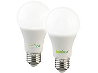 Luminea 2er-Set LED-Lampen mit ... Watt, 1.150 lm, F, 6500 K
