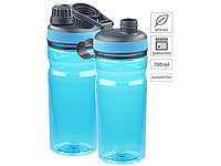 Speeron 2er-Set BPA-freie ... 700 ml, auslaufsicher, blau