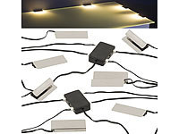 Lunartec 2er-Set LED-... Klammern mit 24 LEDs