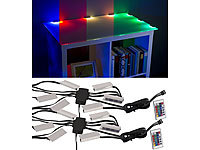 Lunartec 2er-Set LED-... mit 36 RGB-LEDs