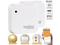 Luminea Home Control 2er-Set ...-Sensoren mit App, IP55