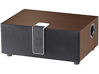 auvisio WLAN-Multiroom-Lautsprecher ... 80 W, walnuss