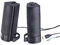 auvisio 2in1-PC-Stereo-... 10 Watt, USB-Stromversorgung