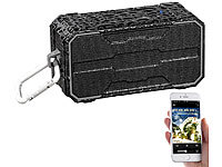 auvisio Outdoor-Lautsprecher mit ... MP3-Player, IPX6