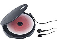 auvisio Tragbarer CD-Player mit ... und In-Ear-Kopfhörern