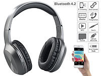 auvisio Over-Ear-Headset, Bluetooth, ... microSD bis 64 GB