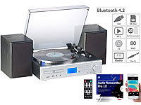 auvisio 5in1-Plattenspieler/Digitalisierer, ... MP3, FM