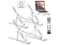 PEARL 2er-Set Portabler Alu-... 39,5 cm (15,6"), 6 Winkel