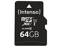 Intenso microSDXC-Speicherkarte UHS-... 90 MB/s, Class 10/U1