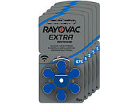 RAYOVAC H&ouml;rger&auml;te-Batterien 675 ... mAh, 5x 6er Sparpack