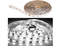 Luminea LED-Streifen-... Lumen, tageslichtweiß, IP44