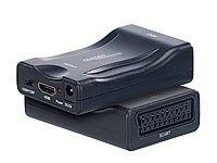 auvisio SCART-auf-HDMI-... mit USB-Ladekabel, 720p/1080p
